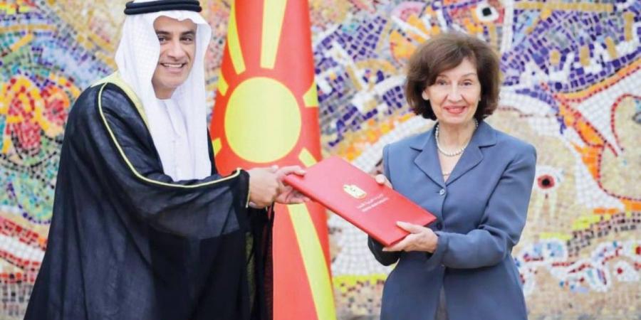 سفير الدولة يقدم أوراق اعتماده إلى رئيسة شمال مقدونيا - تليجراف الخليج