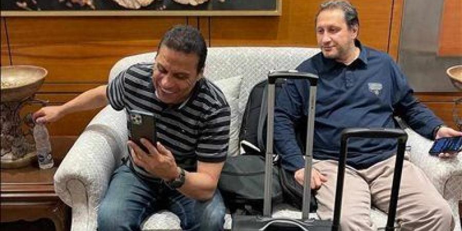 استقبال رسمي لحسام البدري والجهاز الفني لأهلي طرابلس بمطار القاهرة - تليجراف الخليج