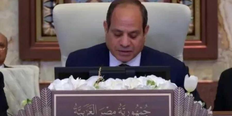 موقف قوي للرئيس المصري ‘‘عبدالفتاح الرئيس السيسي’’ في القمة العربية ببغداد - تليجراف الخليج