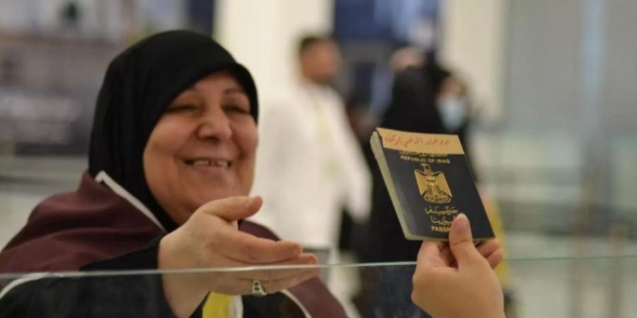 وصول ضيوف الرحمن القادمين من العراق لأداء فريضة الحج - تليجراف الخليج