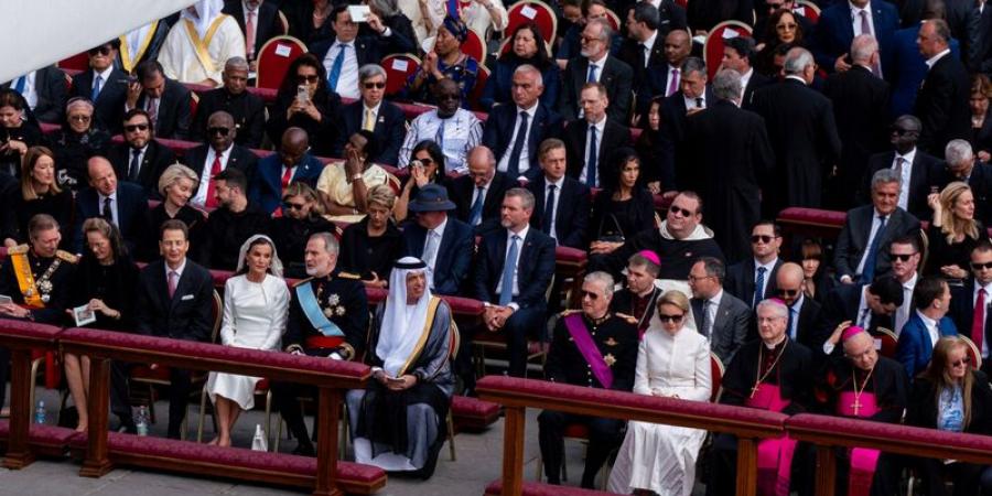 نيابة عن رئيس الدولة.. سعود بن صقر يحضر مراسم تنصيب البابا ليو الـ 14 - تليجراف الخليج