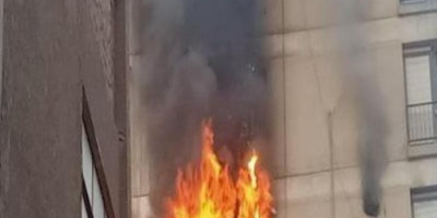 حريق هائل يندلع داخل مصنع عطور بالمنطقة الصناعية في بدر - تليجراف الخليج