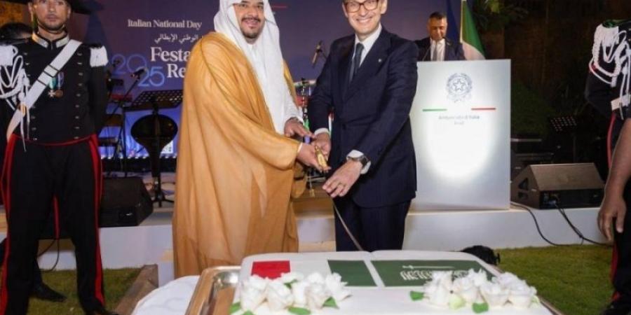نائب أمير الرياض يُشرّف حفل سفارة إيطاليا بمناسبة ذكرى اليوم الوطني - تليجراف الخليج