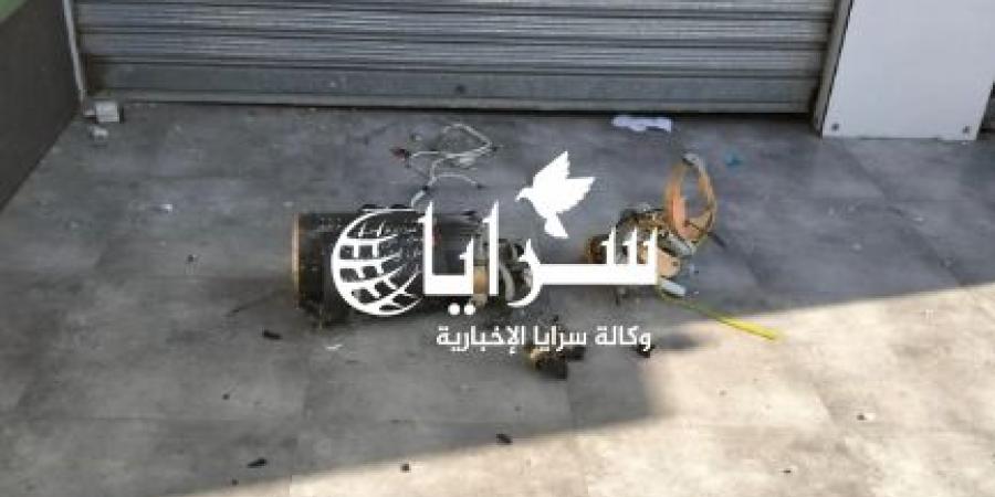 الأمن العام: سقوط مسيرة بمنطقة ابو نصير وأضرار بمركبة ومظلة انتظار حافلات .. صور - تليجراف الخليج