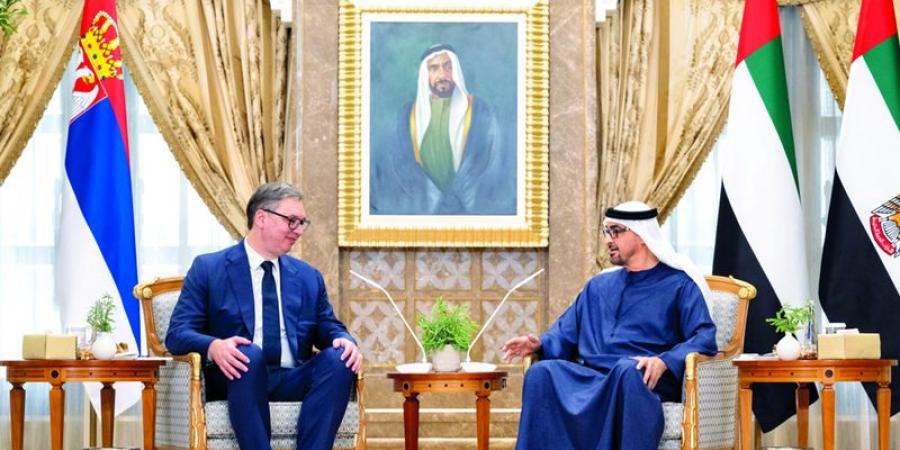 رئيس الدولة والرئيس الصربي يؤكدان أهمية تبني الحوار والدبلوماسية لمعالجة الأزمات بالمنطقة - تليجراف الخليج