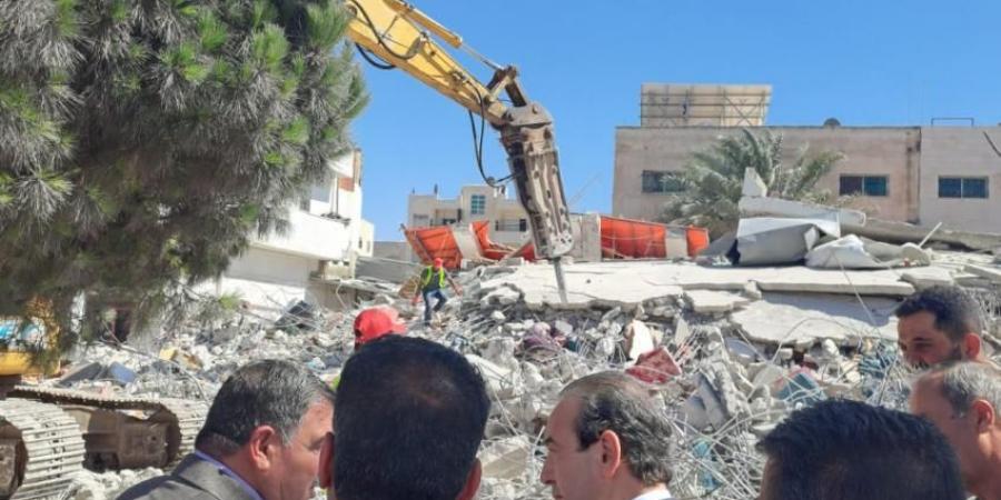 نقابة المهندسين: حادثة اللويبدة مختلفة فنيًا عن انهيار عمارة إربد - تليجراف الخليج
