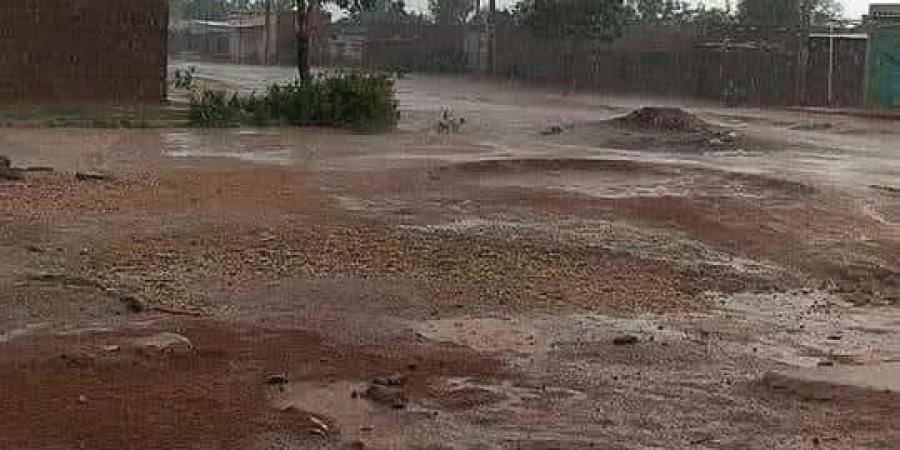 أمطار غزيرة تضرب الخرطوم - تليجراف الخليج